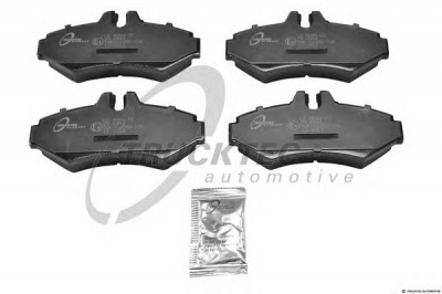 TRUCKTEC AUTOMOTIVE 0235086 -  Комплект тормозных колодок, дисковый тормоз